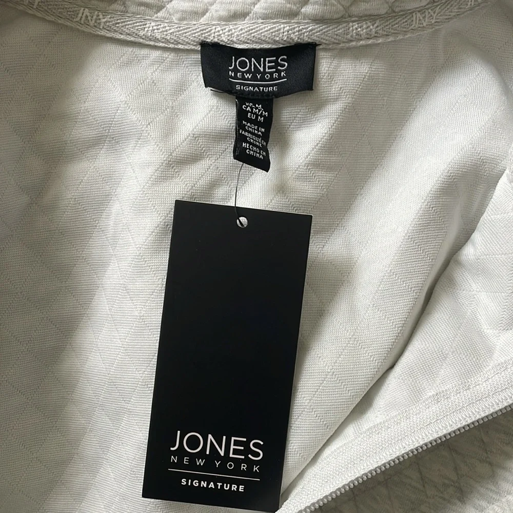 Jones New York, pearl grey sweater - Picture 6 of 8